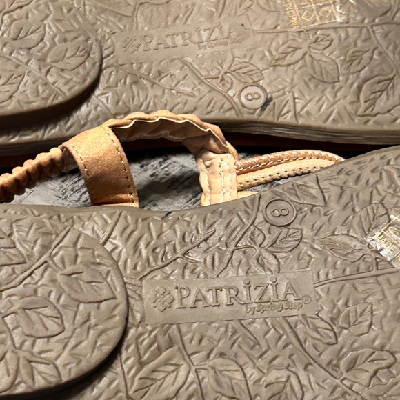 Braided Tan Sandals - Picture 7 of 8